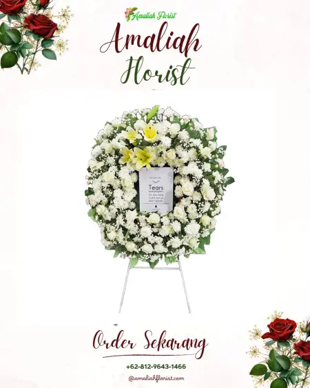 Krans Bunga Duka Serang